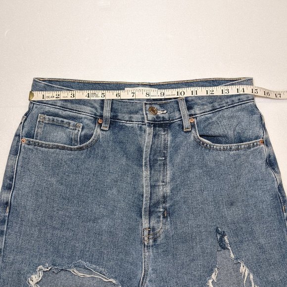 PacSun Distressed Ultra High Waisted Slim Fit Jeans - Picture 12 of 16